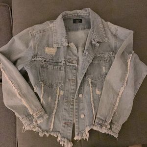 Vicki Jean Jacket with American Flag on back